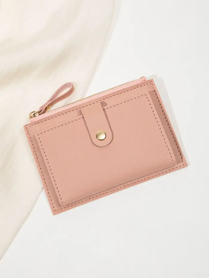 Sac à cartes court minimaliste et à la mode pour femmes