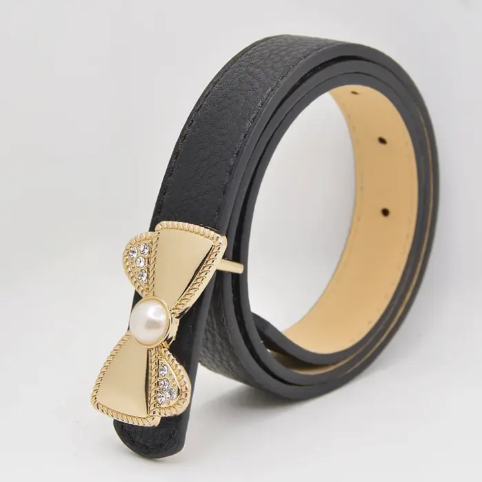 Ceinture en cuir polyvalente pour femme