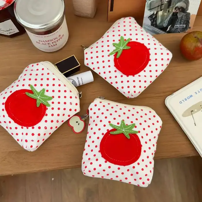 Porte-monnaie Style tomate