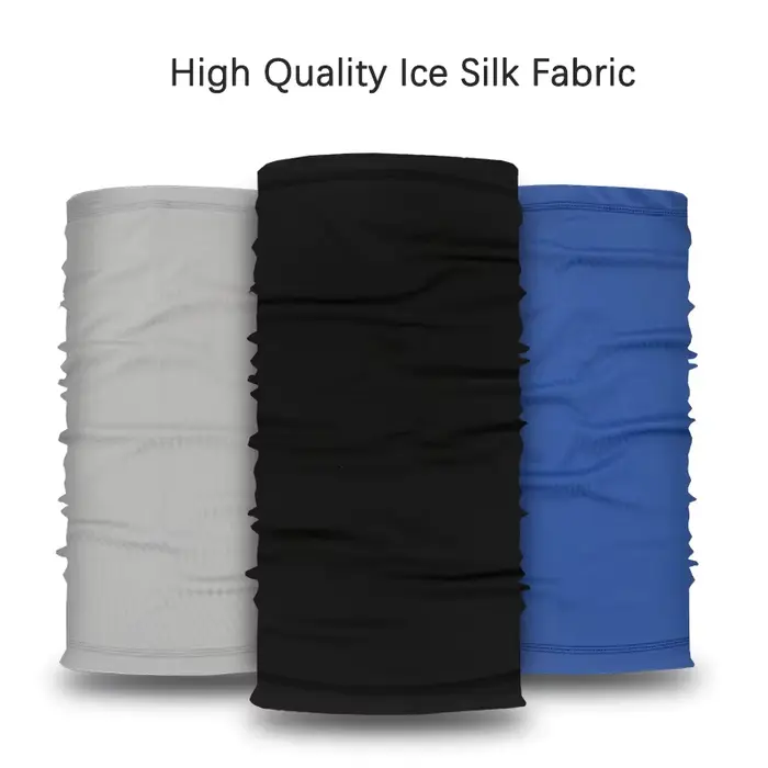 Foulard moto Bandana homme bandeau respirant glace soie cyclisme magique été Sport écharpe Snood femmes polyvalence casquettes