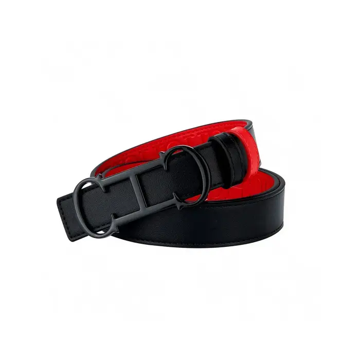 Ceinture en cuir réversible pour femme, ceinture en cuir de vachette, taille plus, noir, marron, ceinture tendance pour jeans, robe, ceinture de taille, boîte cadeau