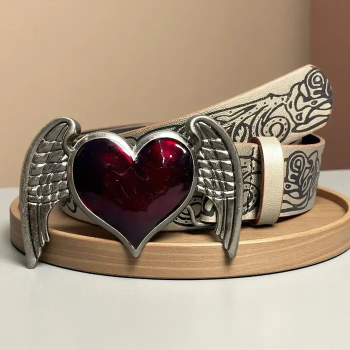 Ceinture pour femme de style punk rétro à la mode