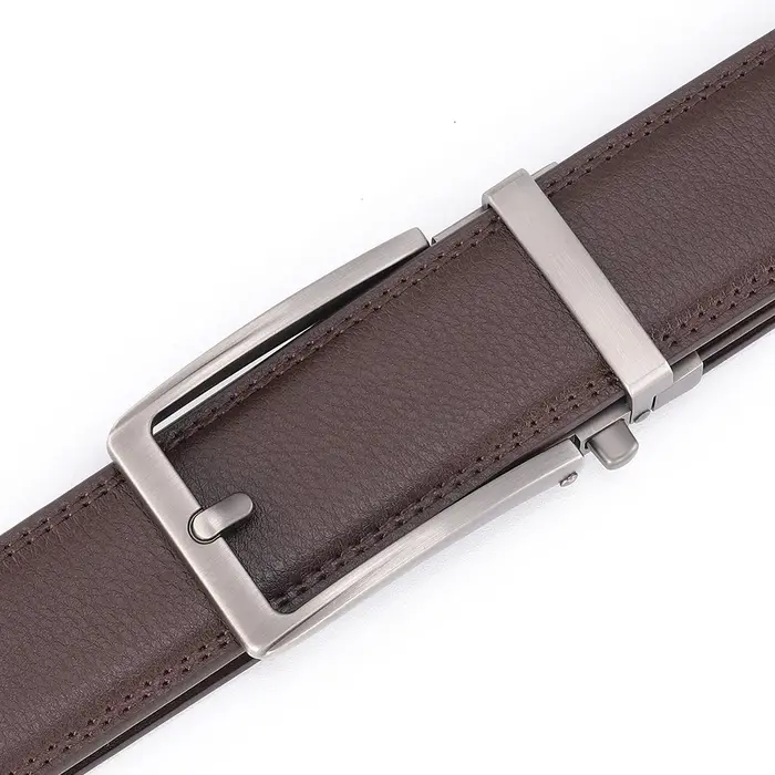 Ceintures clic pour hommes marque de luxe concepteur boucle automatique véritable Original en cuir