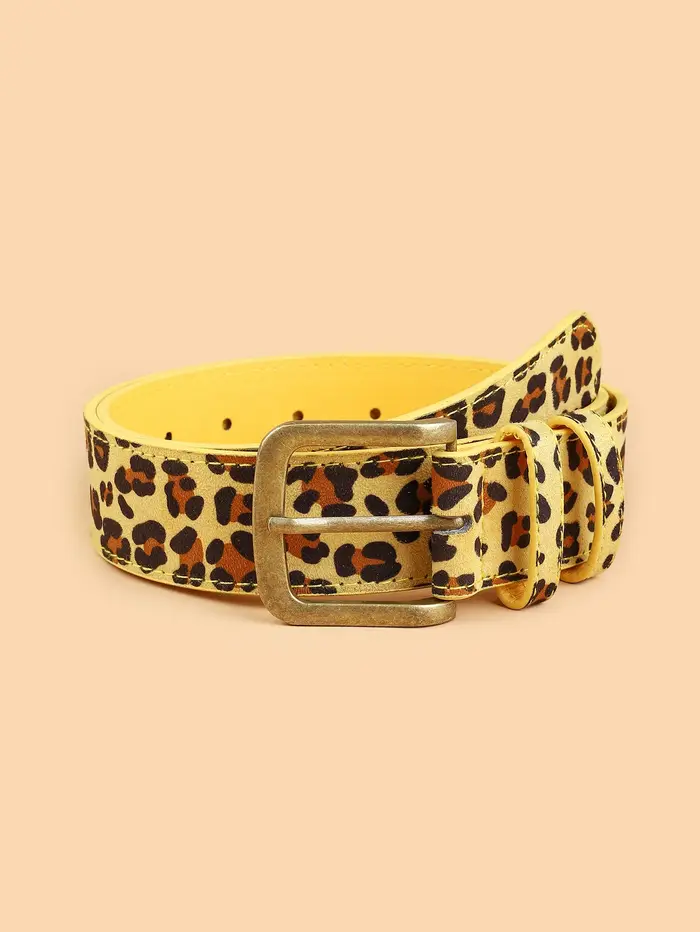 Ceinture en cuir PU de style Boho pour femmes