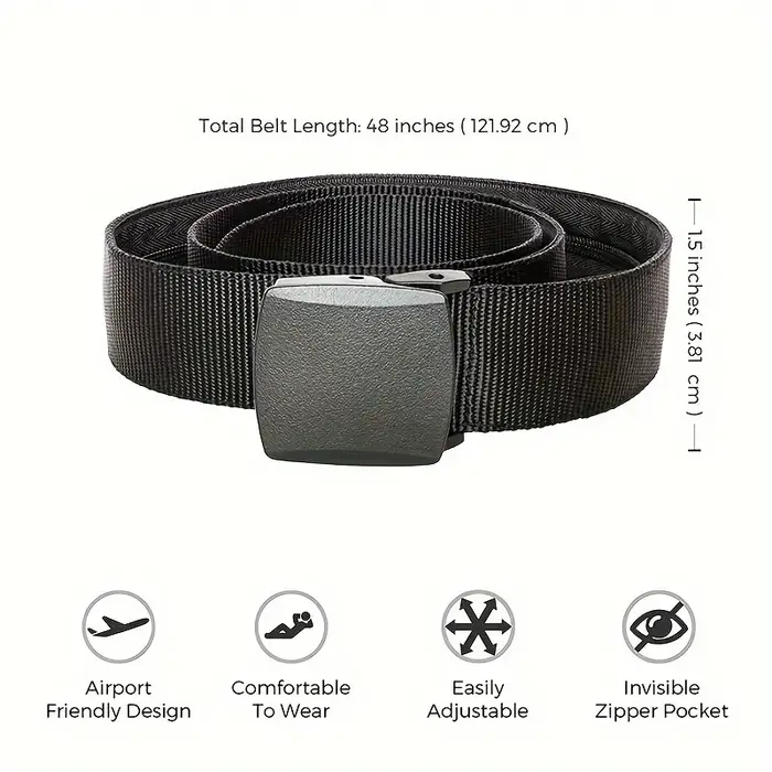 Sac de taille de ceinture antivol
