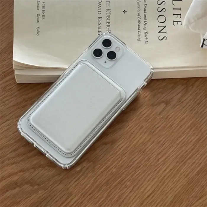 Portefeuille magnétique en cuir pour Magsafe