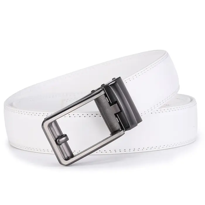 Ceinture de Golf blanche de luxe pour hommes