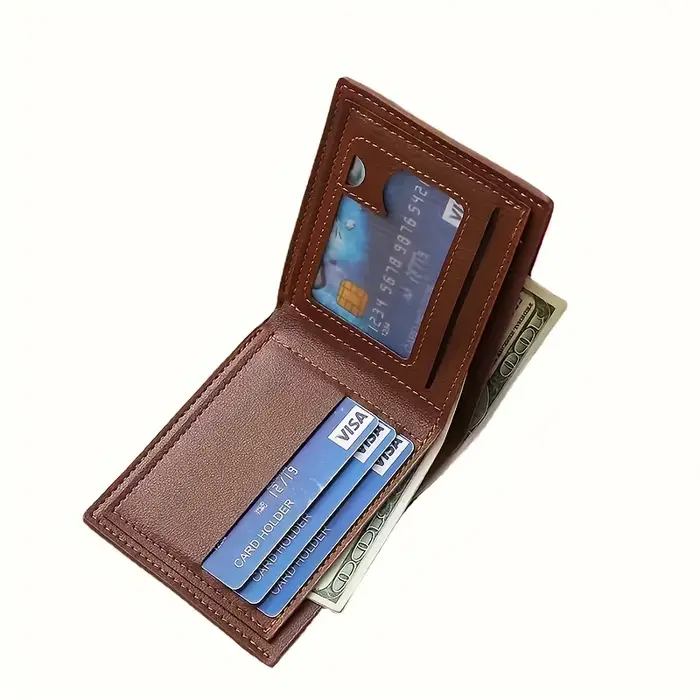 Portefeuille en similicuir pour homme