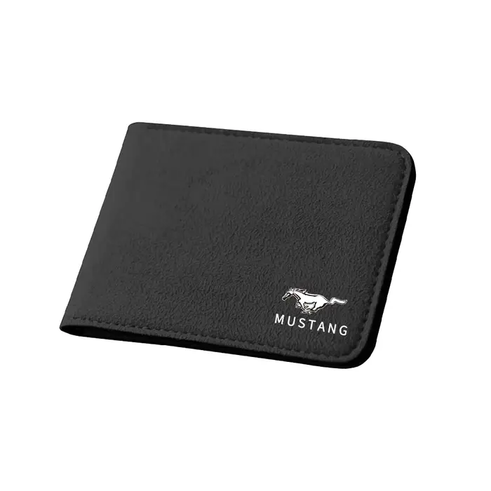 Porte-documents de voiture ultra fin en cuir gaufré