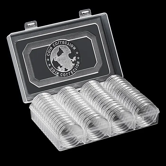 Boîte de collecte pour pièces de monnaie, porte-monnaie, capsules de stockage, boîtes de protection,