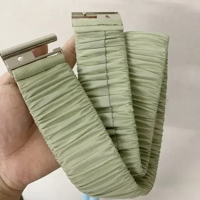 Ceintures larges élastiques colorées pour femmes
