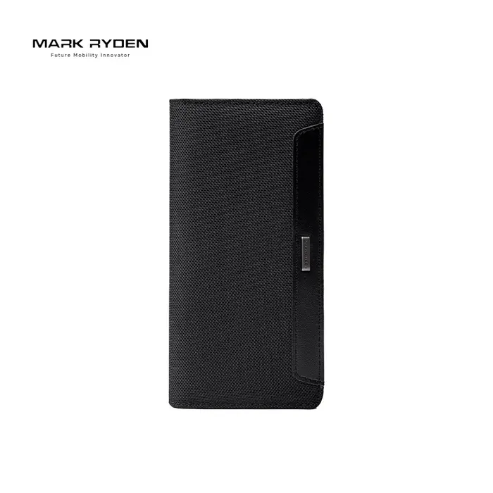 MARK RYDEN Portefeuille minimaliste long pour carnet de chèques