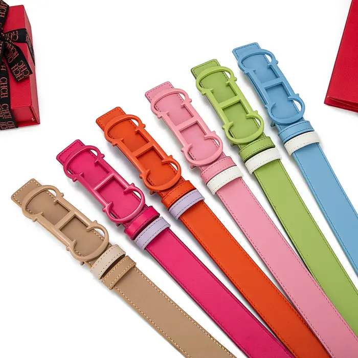 Ceinture réversible pour femme