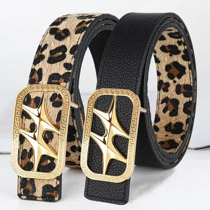 Ceinture réversible unisexe de haute qualité