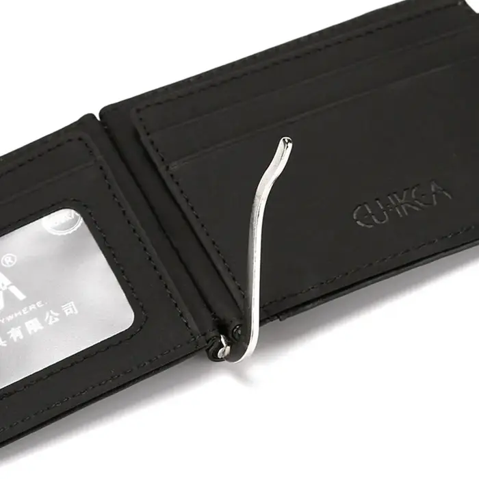 Portefeuille en cuir PU pour hommes