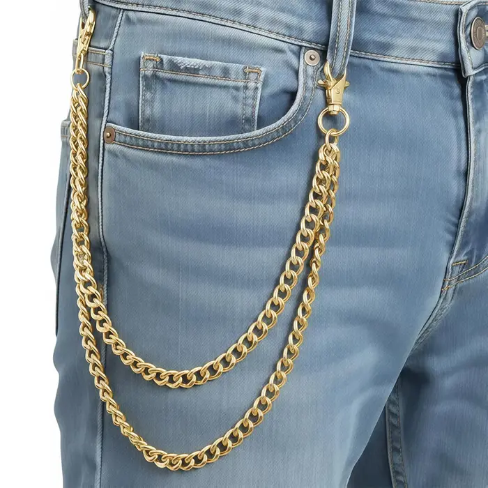 Portefeuille double couche pour hommes et femmes