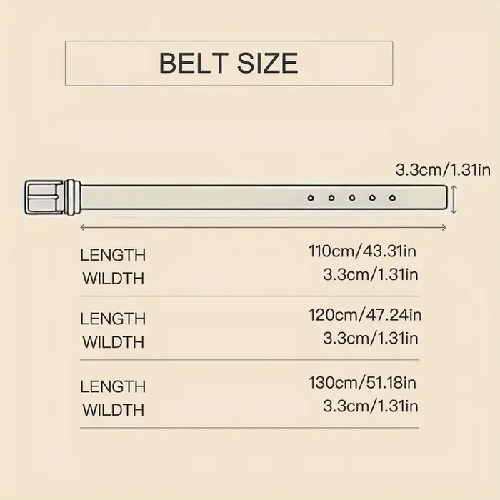 Ceinture élégante et polyvalente, disponible en blanc/bleu/noir. Cadeau idéal pour la famille et les amis, parfait pour Noël et Thanksgiving.