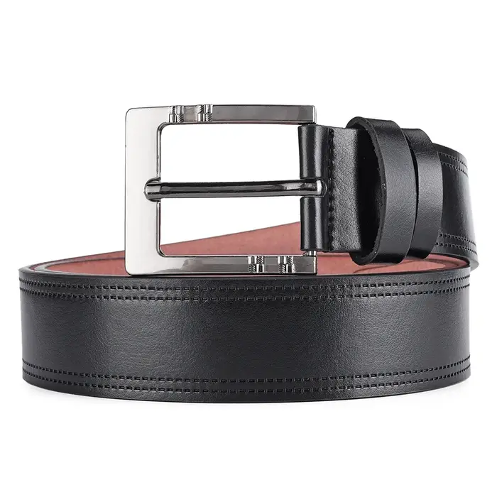 Cuir véritable pour hommes de haute qualité boucle jean peau de vache ceintures décontractées affair