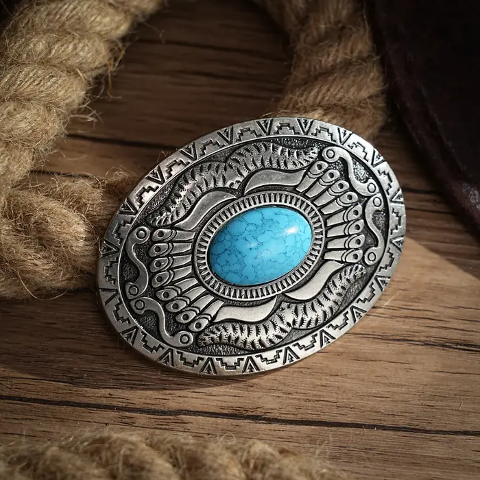 Ceintures en cuir PU pour hommes et femmes-Western-Cowboy-Cinturones vintage Ceinture à boucle gravée florale pour jeans