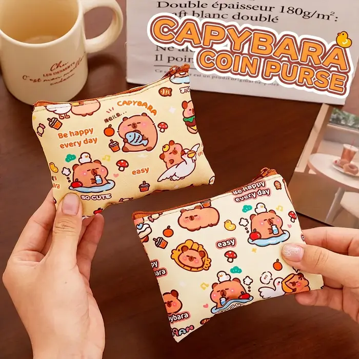 Porte-monnaie Capybara mignon