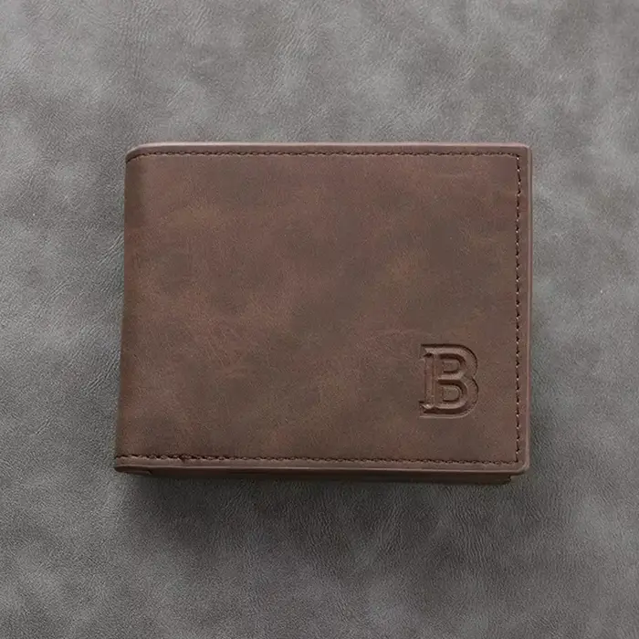 Portefeuille Personnalisé avec Noms pour Homme, Accessoire de Styliste