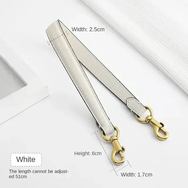 Accessoires de ceinture de sac, sangle courte adaptée aux sous les bras, sacs à bandoulière simples,