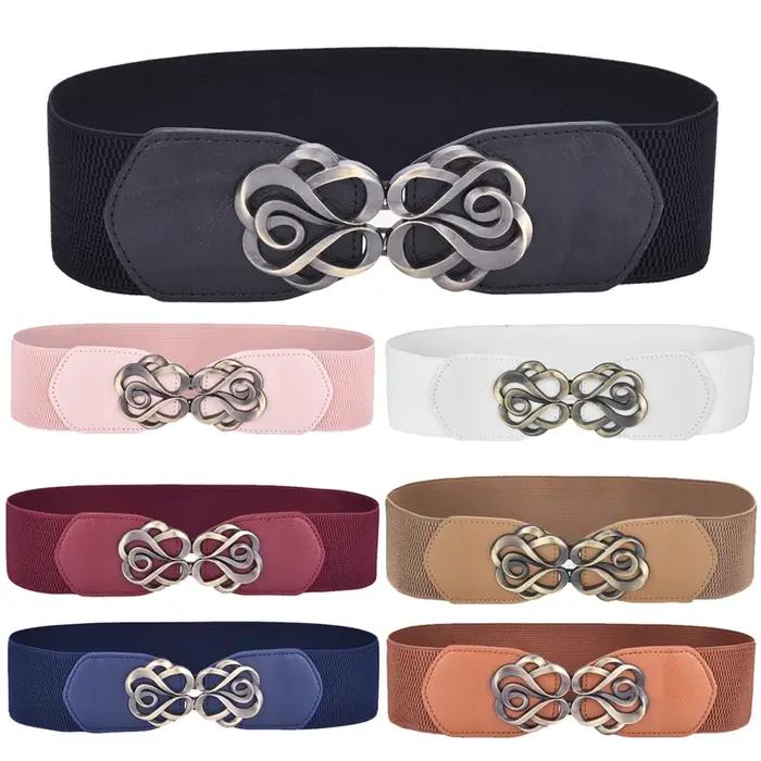 Ceinture en cuir Vintage pour femmes