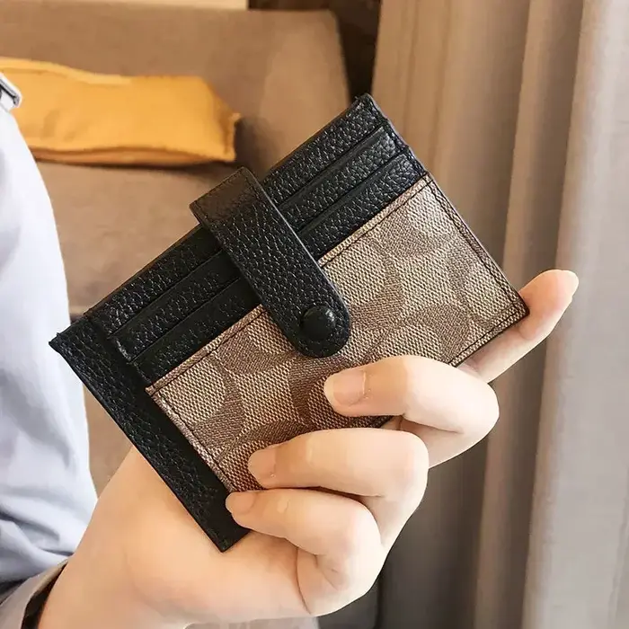 Portefeuille pour femme en cuir PU