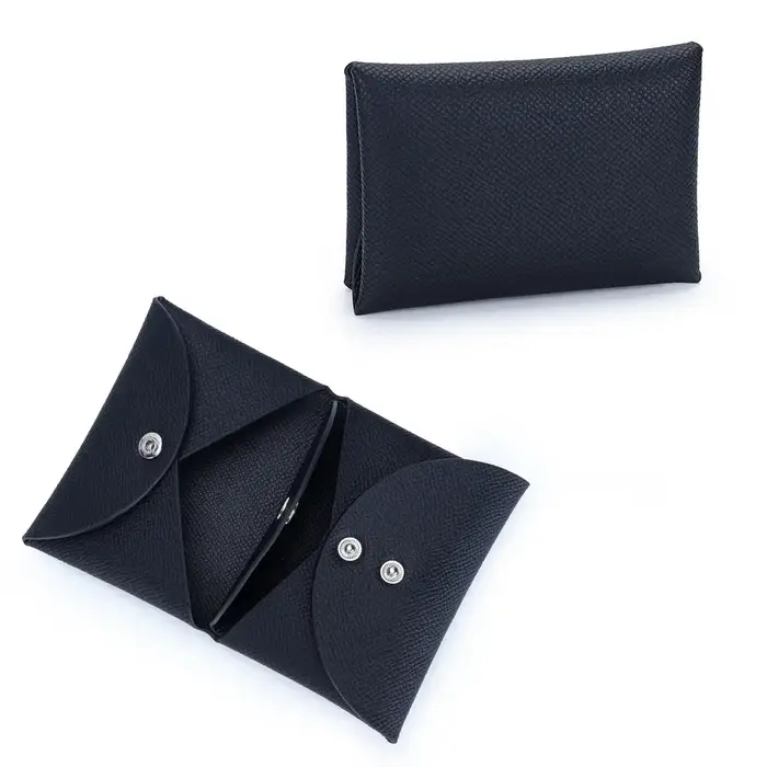 Mini porte-monnaie en cuir véritable, petit porte-monnaie à loquet, pochette porte-monnaie, porte-mo