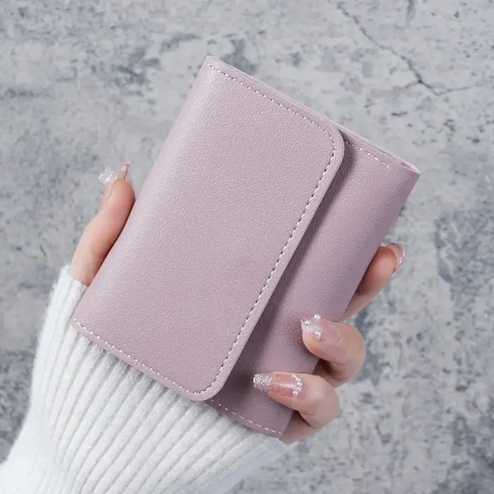 Portefeuille court tendance pour femmes