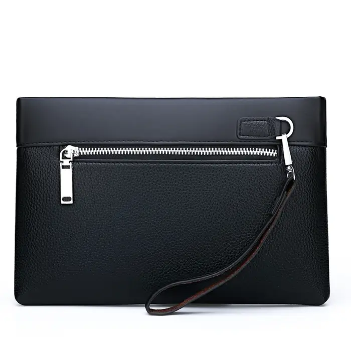 Portefeuille de luxe en cuir pour hommes d'affaires