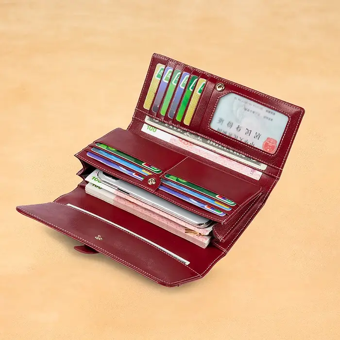 Portefeuilles pour femmes de créateurs de luxe Sacs à main longs porte-carte RFID portefeuille