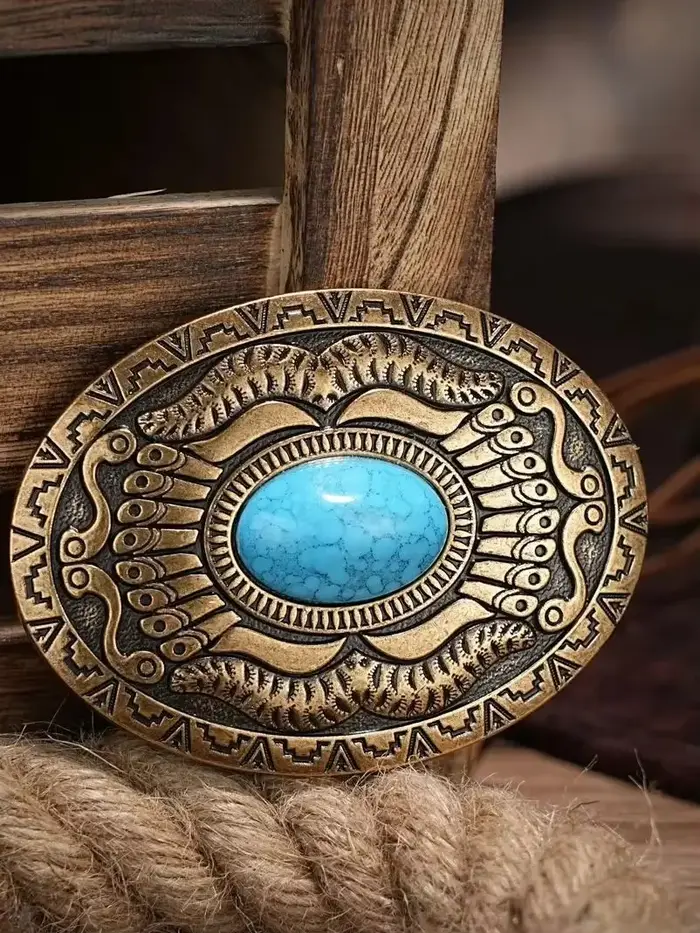 Ceintures en cuir PU pour hommes et femmes-Western-Cowboy-Cinturones vintage Ceinture à boucle gravée florale pour jeans