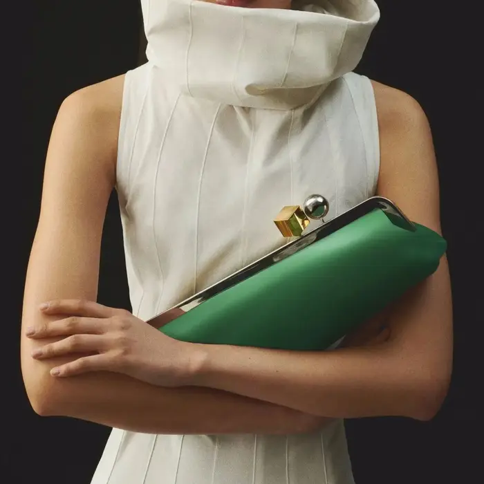 Pochette longue avec bandoulière amovible, sac Baguette à la mode pour femmes, sac à main à Clip de