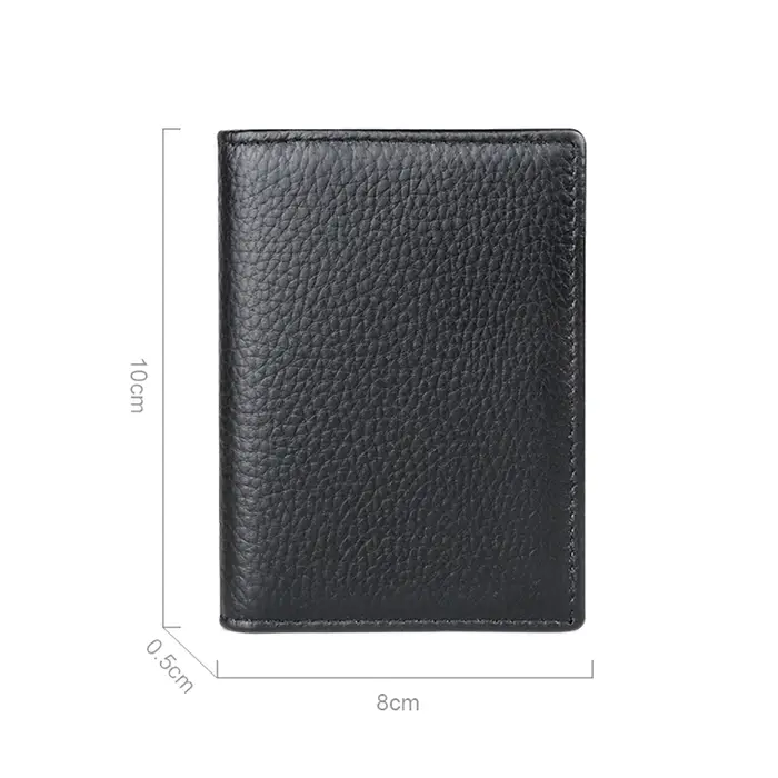 Porte-Cartes en Cuir Minimaliste pour Homme