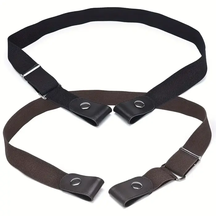 Ceinture élastique Simple et à la mode pour hommes et femmes
