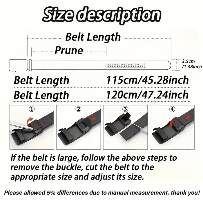 Ceinture d'affaires pour hommes