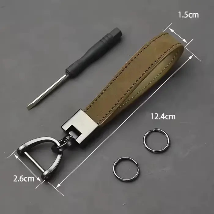 Porte-clés de voiture minimaliste de luxe