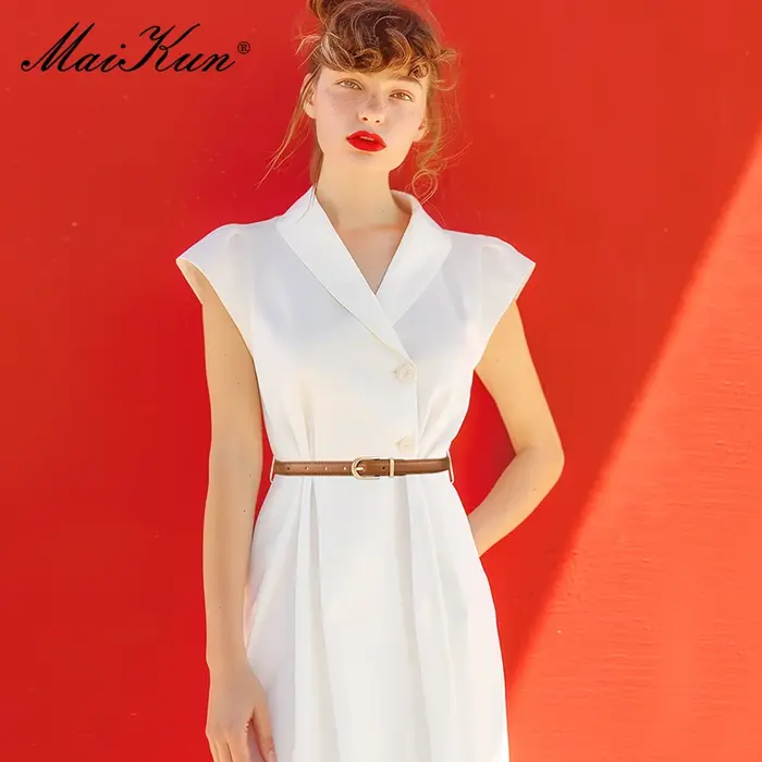 Maikun ceinture fine pour femmes boucle en alliage d'or