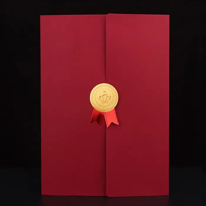 Porte-certificat de remise de diplôme A4