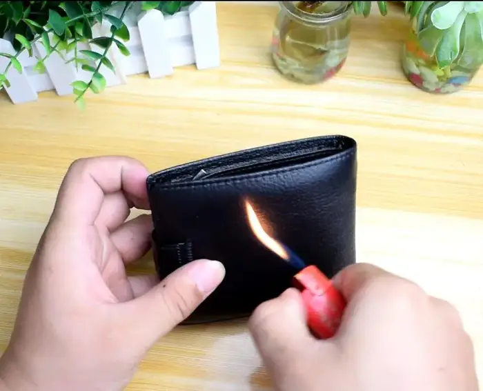 Portefeuille homme en cuir véritable