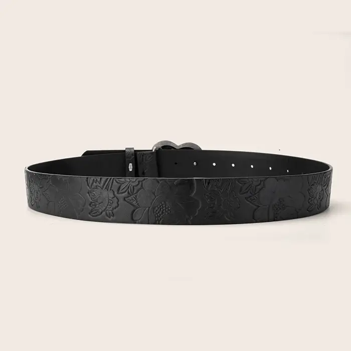 Ceinture unisexe de haute qualité avec boucle lisse