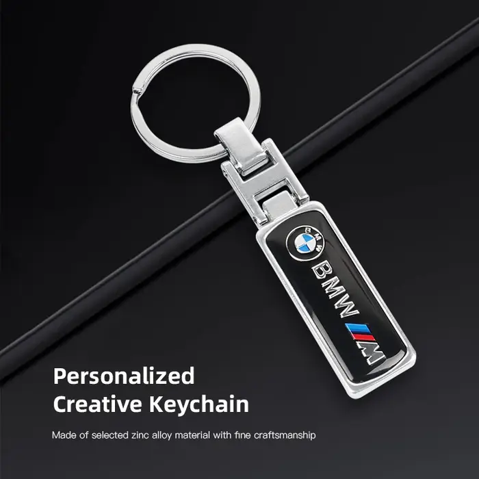 Porte-clés en alliage pour voiture BMW