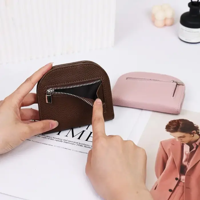 Mini portefeuille femmes mode sac à main femme court
