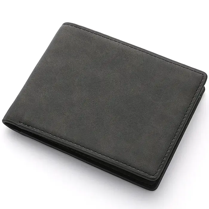 Multi-carte 2025 fente hommes portefeuille en cuir portefeuilles petits porte-monnaie conception Dol