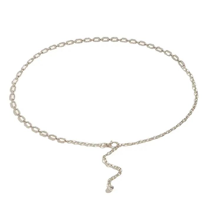 Ceinture tendance pour femme avec strass