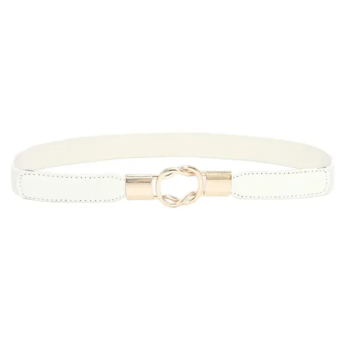 Ceinture élastique fine pour femme, ceinture ronde commandée, ceintures élégantes, ceintures de cuir