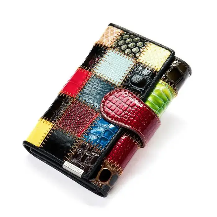 Dames sac à main femmes portefeuilles courts pochettes de soirée femmes clip téléphone portable sac