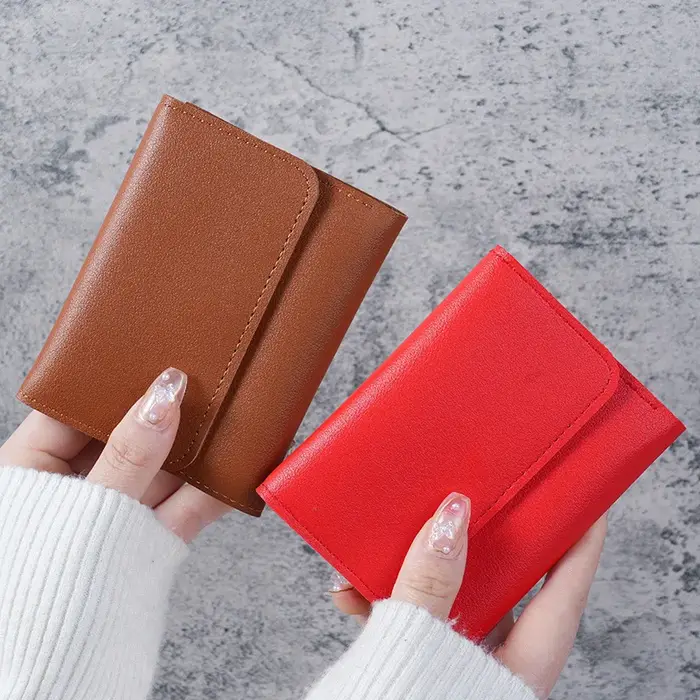 Portefeuille court tendance pour femmes