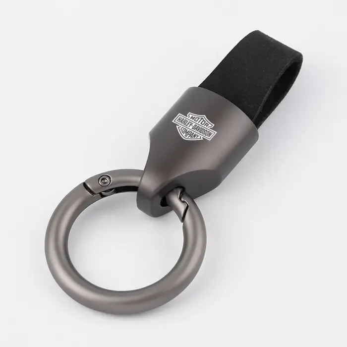 Porte-clés en daim/métal pour hommes et femmes, porte-clés à la mode pour Harley Davidson 86-92 FXRT